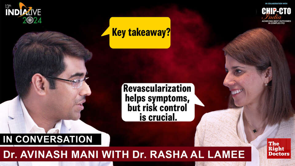 Dr. Avinash Mani | Interventional cardiologist, Fortis Escorts Heart Institute, New Delhi | Dr. Rasha Al-Lamee | Interventional Cardiology Consultant, Imperial College NHS Trust, London