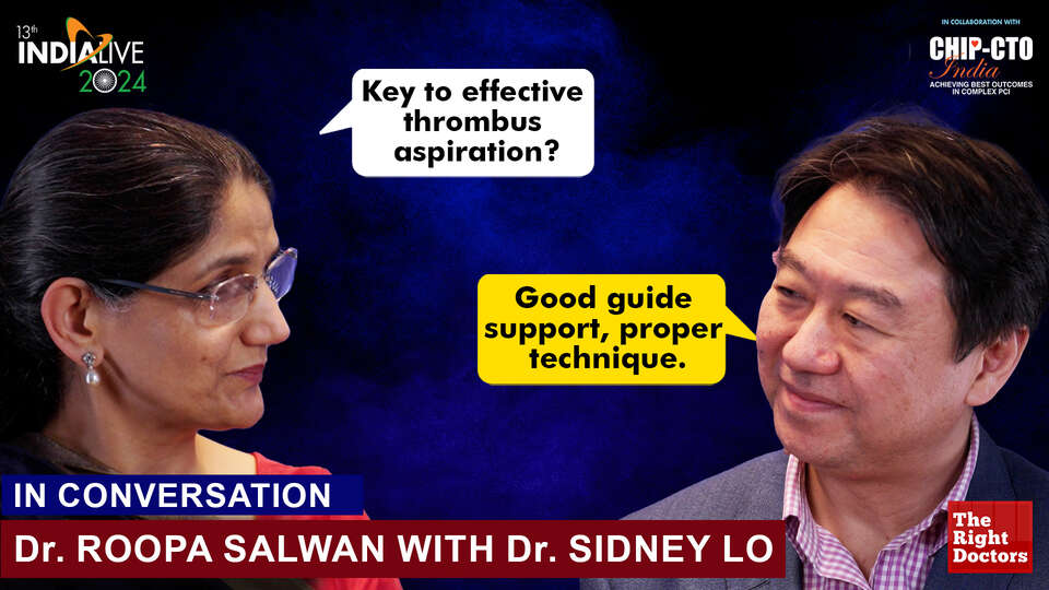 India Faces Large Thrombus Due to Late Disease Presentation