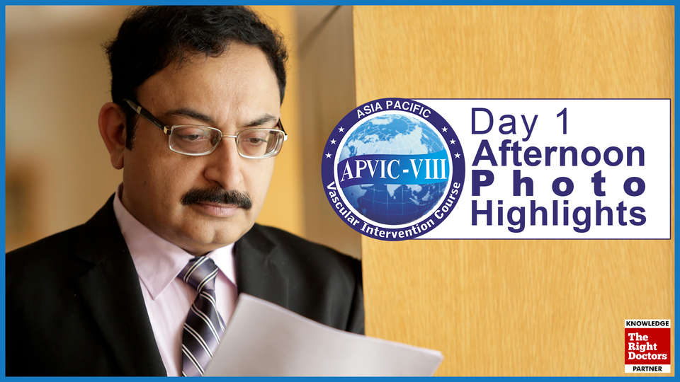 Aisa Pacific Vascular Intervention Course (APVIC VIII), New Delhi, Day 1 Afternoon Session, Photo Highlights