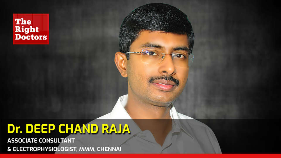 Dr. Deep Chandh Raja, Associate Consultant & Electrophysiologist, MMM, Chennai