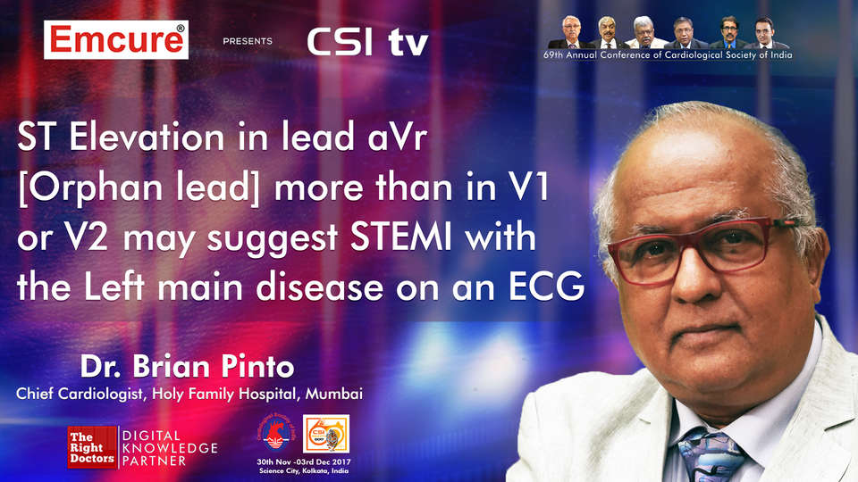 Dr. Brian Pinto participating in csi-2017, sharing insights in Cardiologist