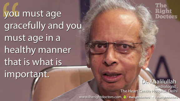 Age gracefully in good health — Dr. M Khalilullah explains why this matters.