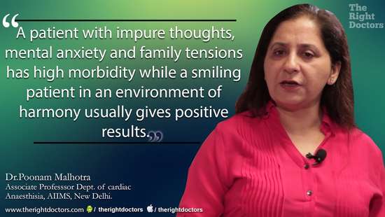 Dr. Poonam Malhotra: "Positive results found in smiling patients"