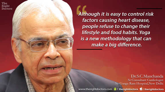 Yoga can change lifestyle and food habits — Dr. SC Manchanda explains why this matters.