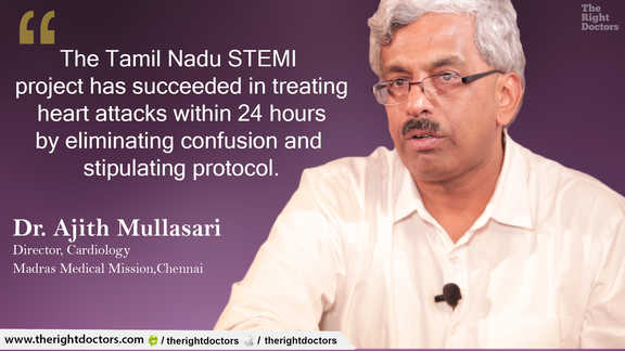 Tamil Nadu stemi project — a crucial reminder from Dr. Ajith Mullasari.