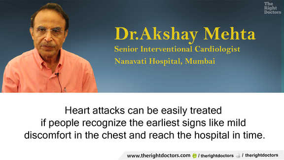 Dr. Akshay Mehta: "Identifying early symptoms crucial to heart attack"