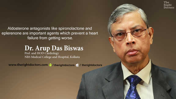 Dr. Arup Das Biswas: "Aldosterone antagonists prevent heart failure from getting worse"