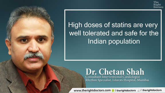 High dose statins are safe for Indian population — a crucial reminder from Dr. Chetan Shah.