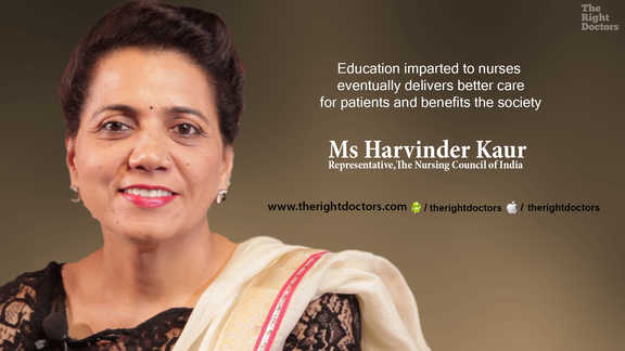 Harvinder Kaur: "Education for nurses will benefit the society"