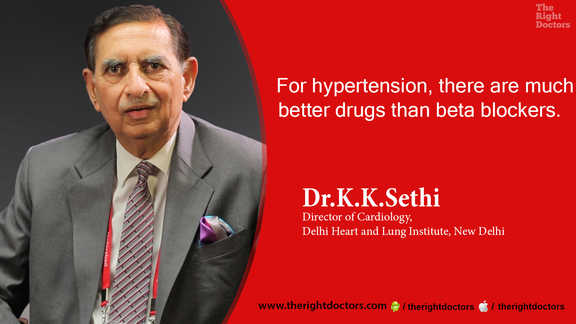 There are better drugs than beta blockers for hypertension — Dr. KK Sethi explains why this matters.