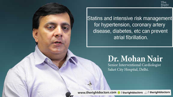 Prevention of atrial fibrillation — a crucial reminder from Dr. Mohan Nair.