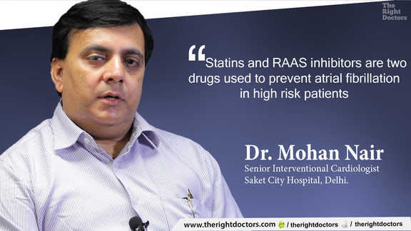 Statins and RAAS inhibitors to prevent atrial fibrillation in high risk patients — Dr. Mohan Nair explains why this matters.