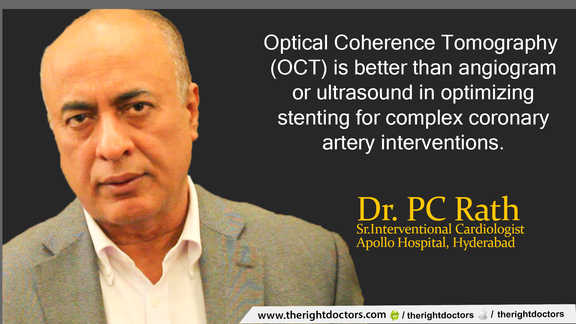 OCT is better than angiography in optimizing stenting — Dr. PC Rath explains why this matters.