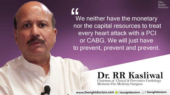 There are not enough resources to treat every heart attack with PCI or CABG — Dr. RR Kasliwal explains why this matters.