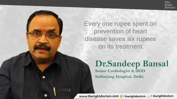 Dr. Sandeep Bansal: "Prevention better than cure for heart disease"