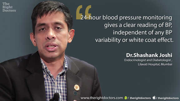 Dr. Shashank Joshi: "24-hour blood pressure monitoring"