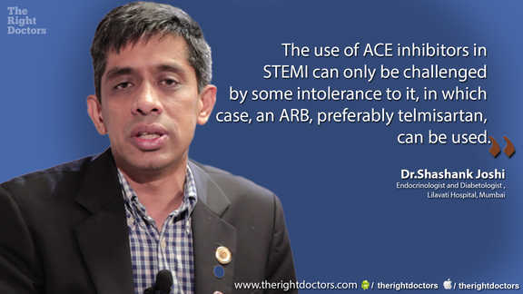 Arbs used for patients who are intolerant to ace inhibitors — a crucial reminder from Dr. Shashank Joshi.
