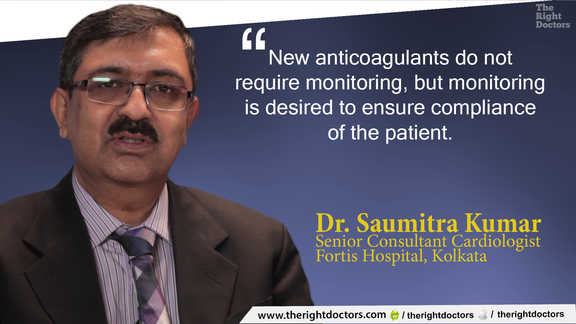 INR monitoring is encouraged to ensure compliance of the patient — clinicians should take note.