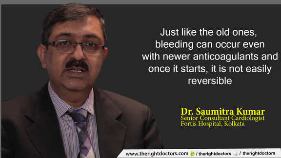 Bleeding can occur even with new anticoagulants — clinicians should take note.
