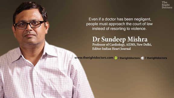 Negligence of a doctor is no excuse for violence — clinicians should take note.