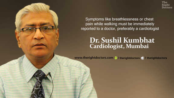 Important: Chest pain must be immediately reported to Cardiologist