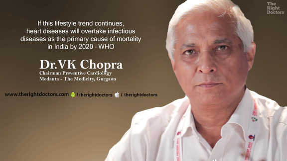 Dr. VK Chopra: "Who says heart disease to become primary cause of mortality by 2020"