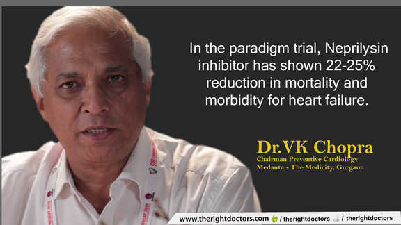 Dr. VK Chopra: "Neprilysin inhibitor for treatment of heart failure"