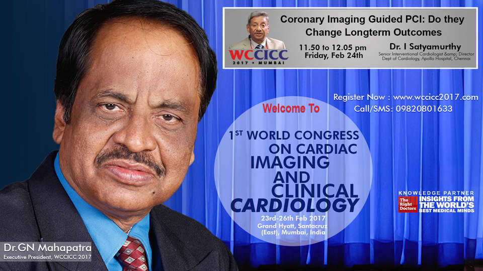 Dr.I Satyamurthy participating in wccicc-2017, sharing insights in Senior Interventional Cardiologist, Director