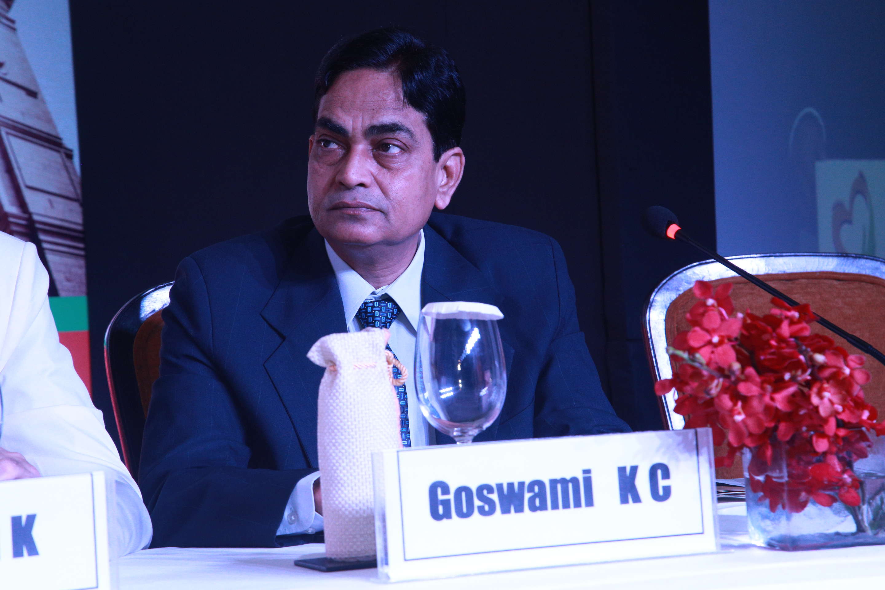Dr.KC Goswami participating in cardiac-prevent-2015, sharing insights in Director,Interventional Cardiologist