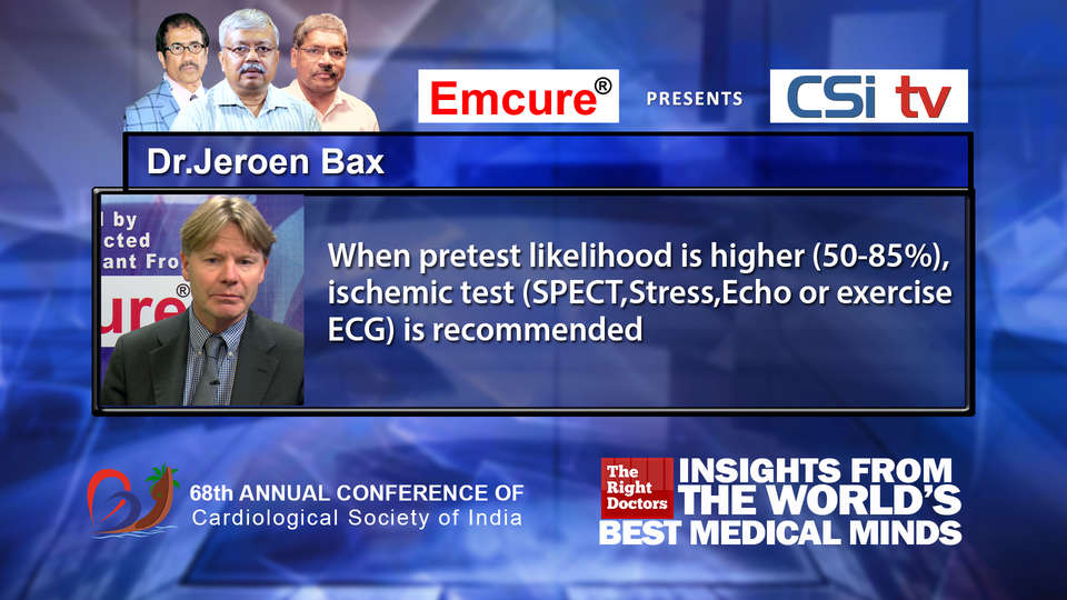 Dr.Jeroen Bax participating in csikochi-2016, sharing insights in Director of Non-invasive Imaging and Director Cardiology
