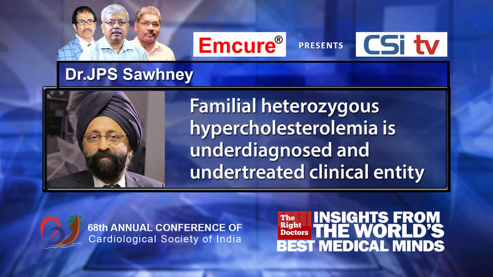 Dr.JPS Sawhney participating in csikochi-2016, sharing insights in Chairman, Dept. of Cardiology