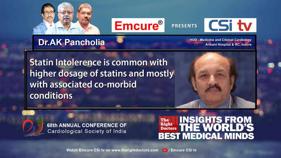 Dr. AK Pancholia participating in csikochi-2016, sharing insights in Senior Consultant Cardiologist