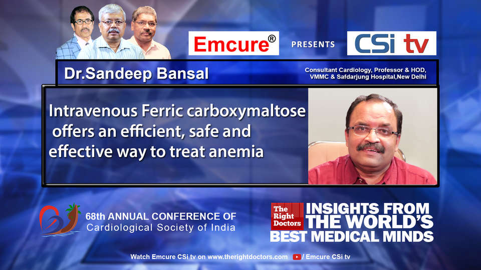 Dr. Sandeep Bansal participating in csikochi-2016, sharing insights in Cardiology