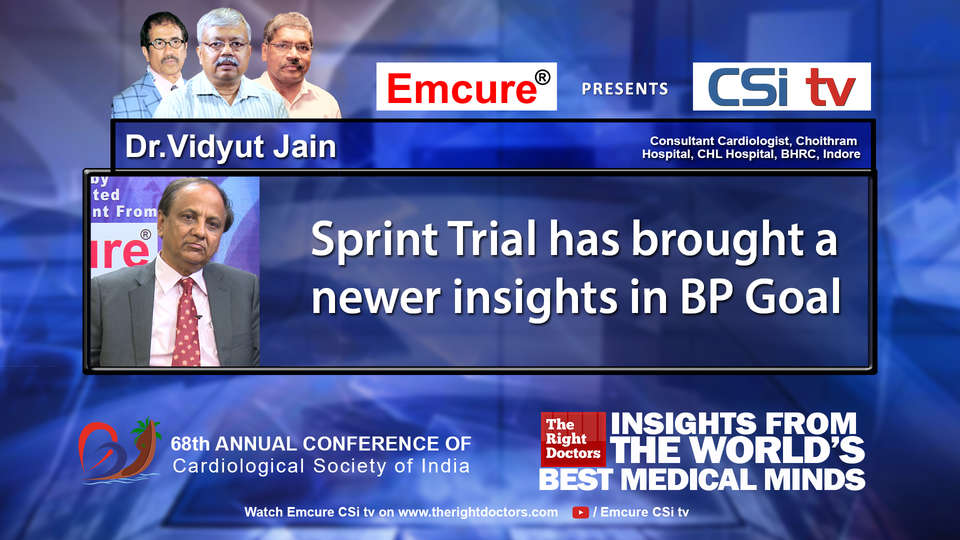 Dr.Vidyut Jain participating in csikochi-2016, sharing insights in Cardiologist