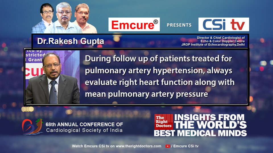 Dr.Rakesh Gupta participating in csikochi-2016, sharing insights in Director & Chief Cardiologist of Echo & Color Doppler,Centre