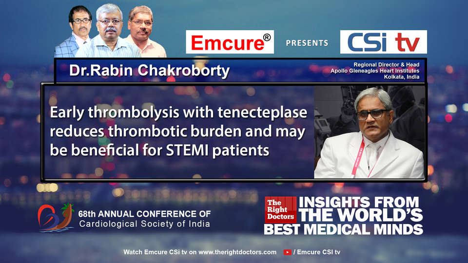 Dr. Rabin Chakraborty participating in csikochi-2016, sharing insights in Chief Cardiologist