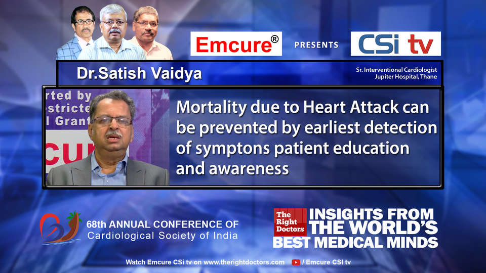 Dr. Satish Vaidya participating in csikochi-2016, sharing insights in Sr. Interventional Cardiologist