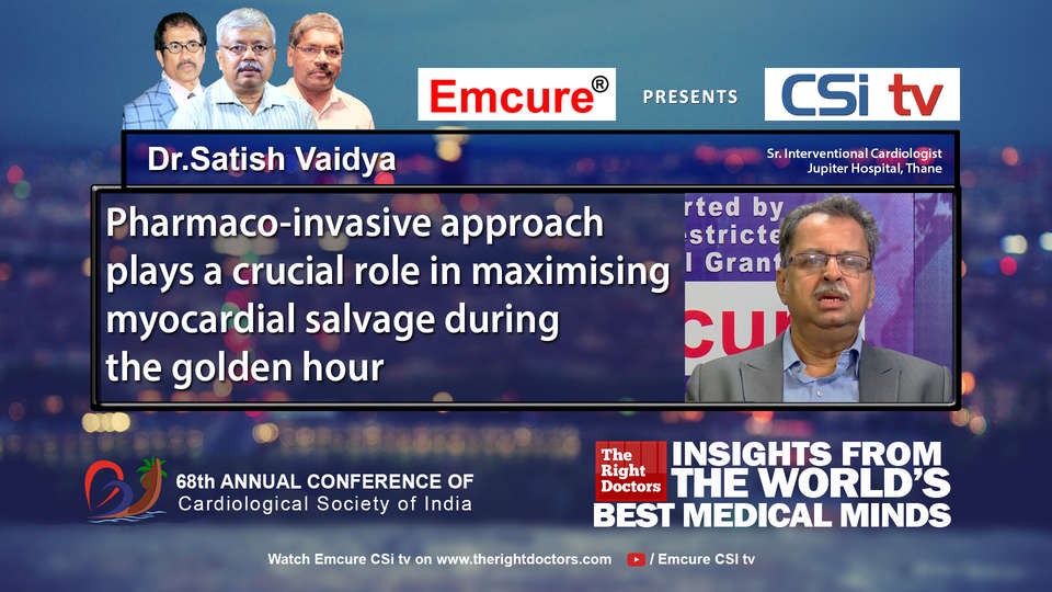 Dr. Satish Vaidya participating in csikochi-2016, sharing insights in Sr. Interventional Cardiologist