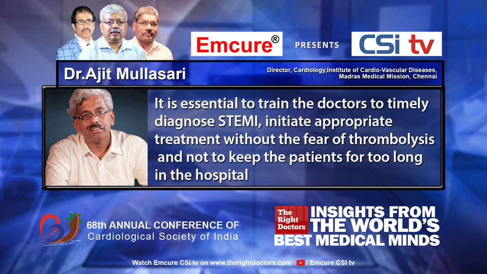 Dr.Ajit Mullasari participating in csikochi-2016, sharing insights in Director