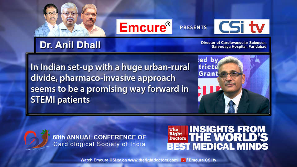 Dr. Anil Dhall participating in csikochi-2016, sharing insights in Director of Cardiovascular Sciences