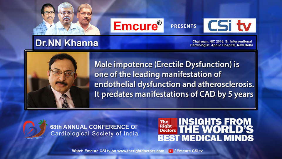 Dr.NN Khanna participating in csikochi-2016, sharing insights in Senior Interventional Cardiologist