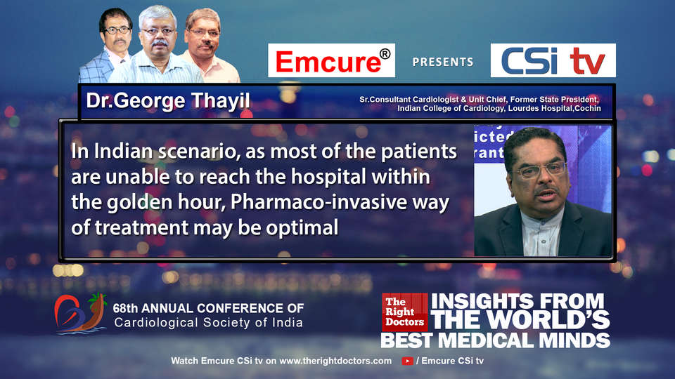Dr.George Thayil participating in csikochi-2016, sharing insights in Sr.Consultant Cardiologist & Unit Chief, Former State President